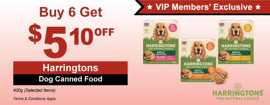 Harringtons Dog Canned Food Promo